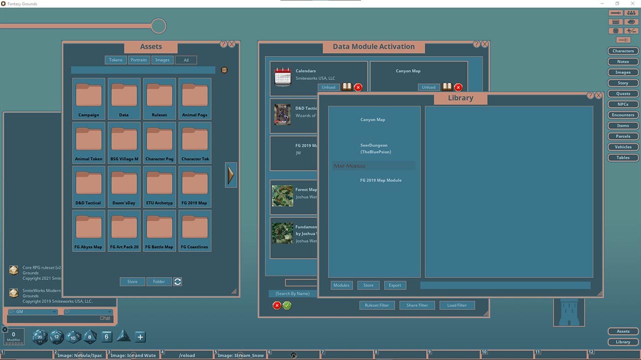 Fantasy Grounds - FG Theme - Modern