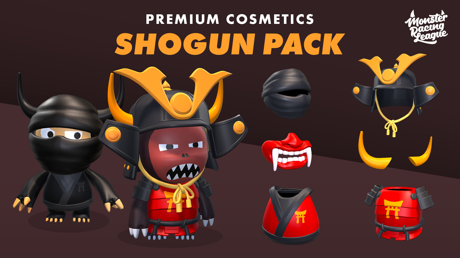 Monster Racing League - Shogun Cosmetics Pack