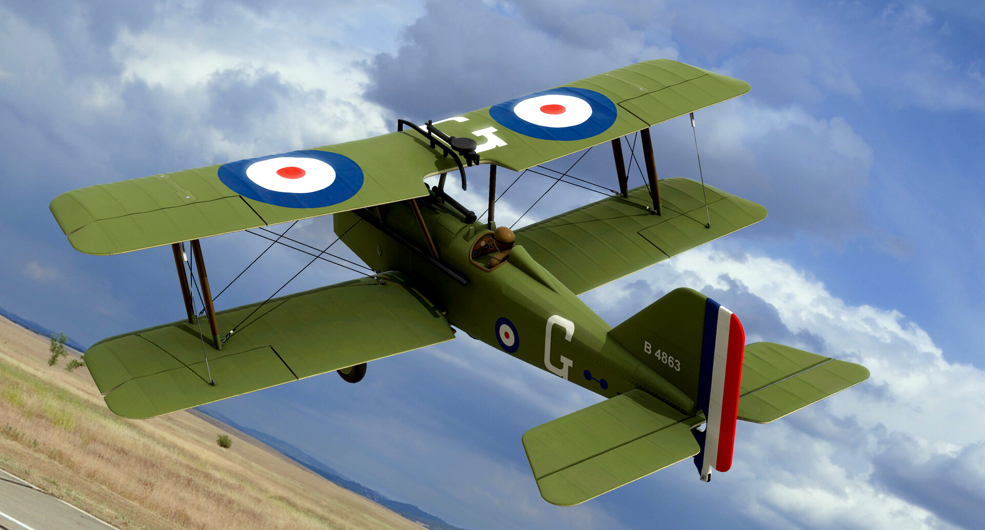 RealFlight Evolution – E-flite S.E.5a 900mm