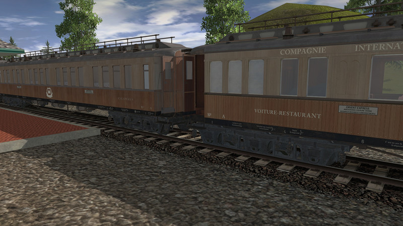 Trainz 2022 DLC - Orient Express Trainset