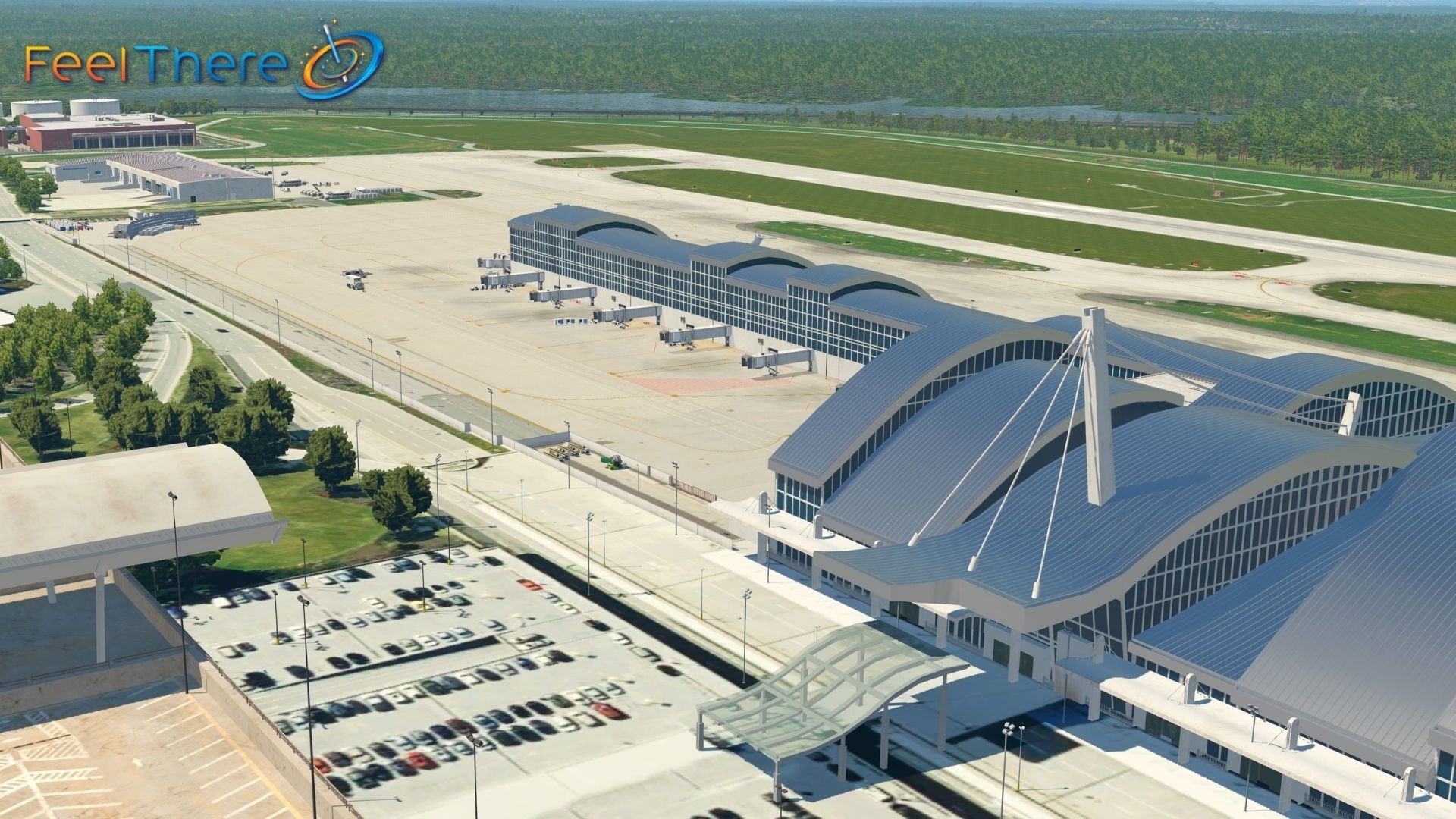 X-Plane 11 - Add-on: FeelThere - KRDU - Raleigh Durham