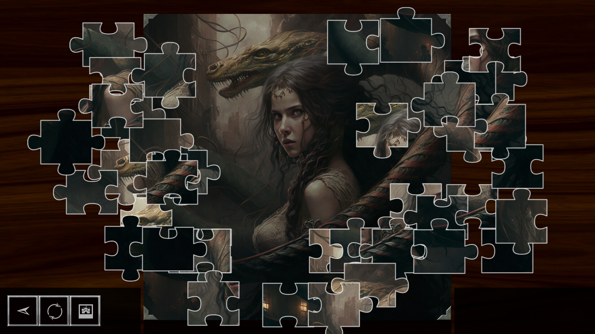 Fantasy Jigsaw Puzzles - Dragons