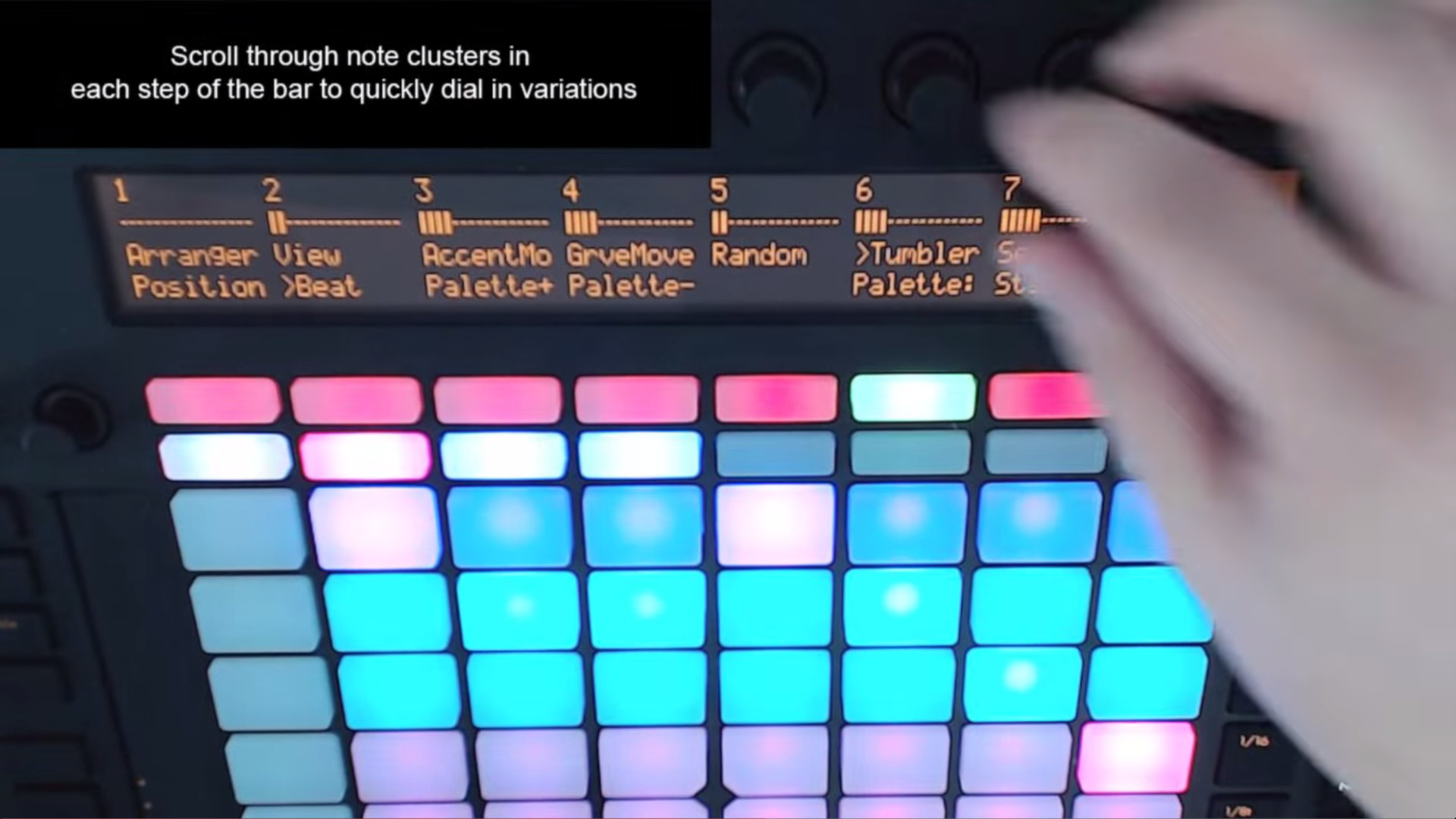 Liquid Rhythm Push Control
