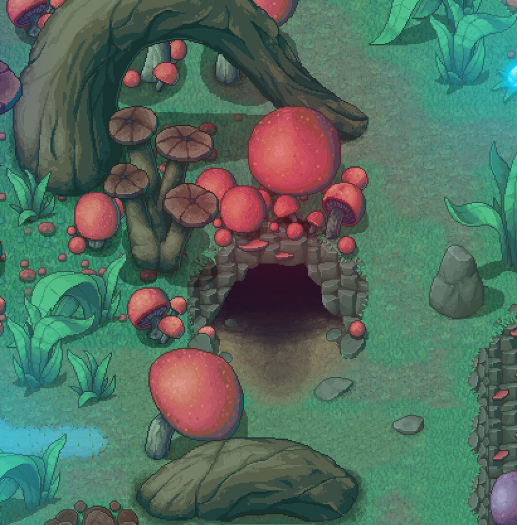 RPG Maker MZ - Winlu Fantasy Tileset - Mushroom