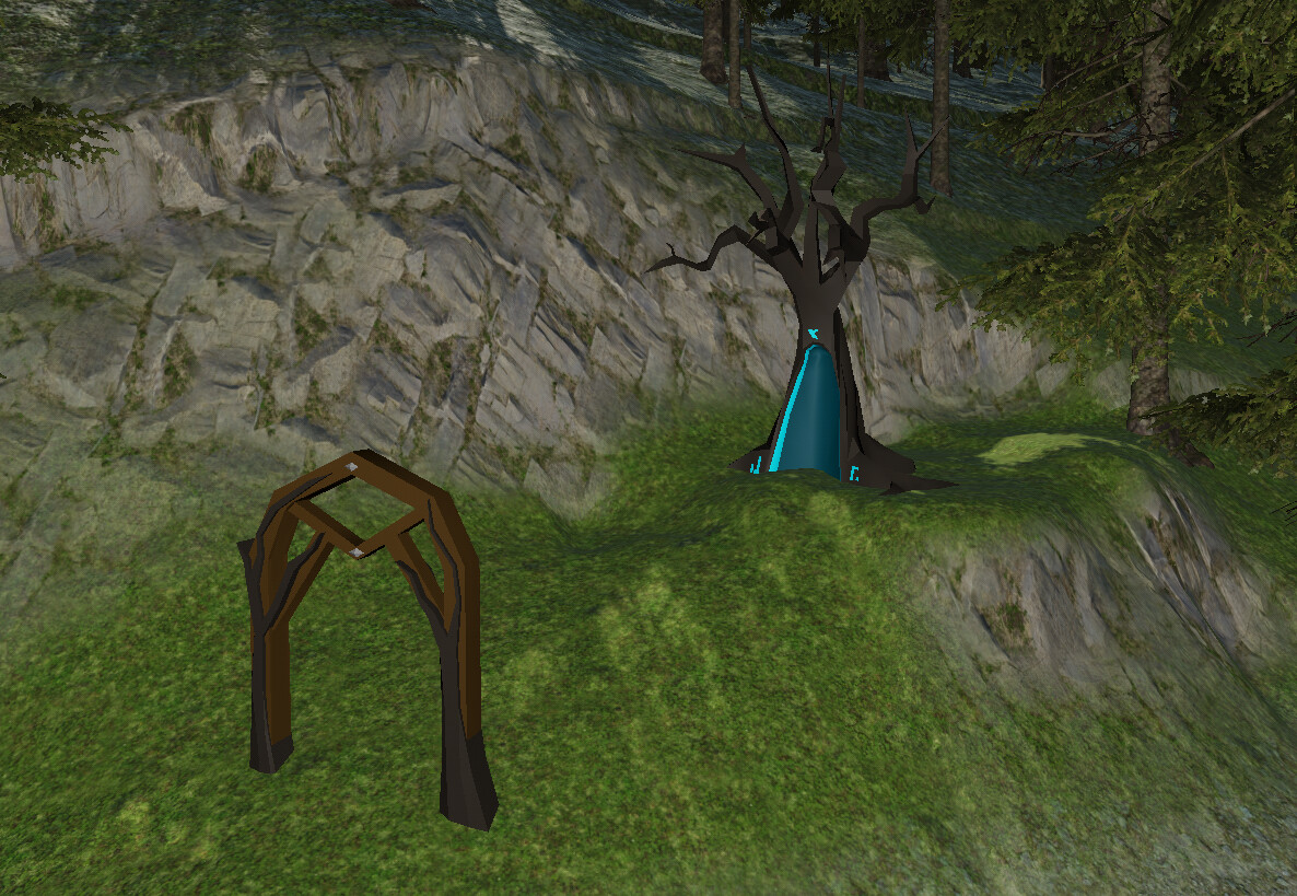 GameGuru MAX Low Poly Mini Kit - Fantasy Portals