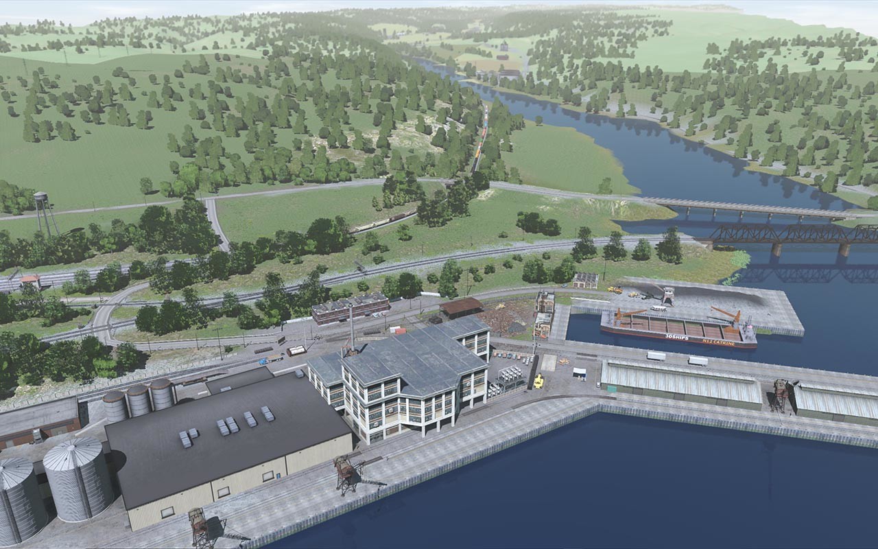 Trainz 2019 DLC - Tidewater Point Railroad 3.0