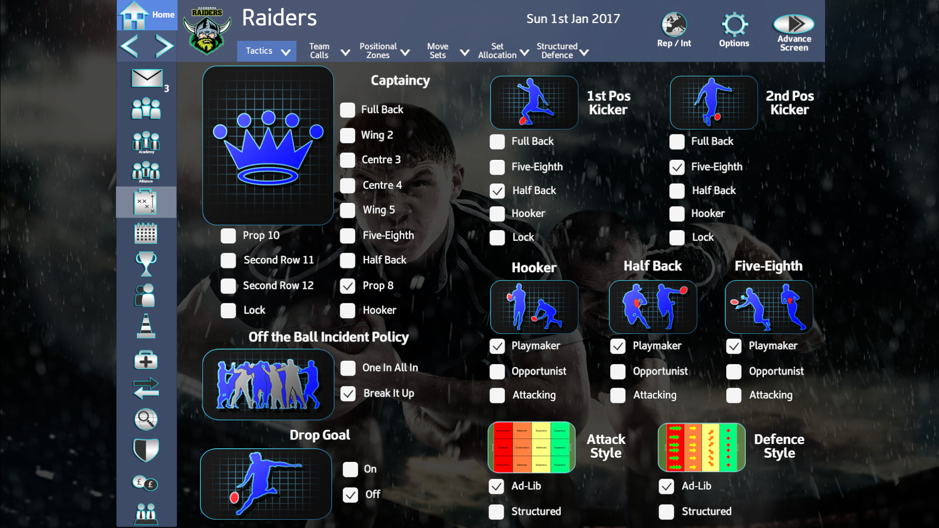 Rugby League Team Manager 2018