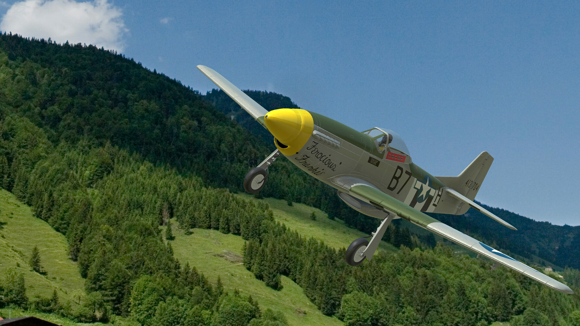 RealFlight Evolution – E-flite P-51D Mustang 1.0m