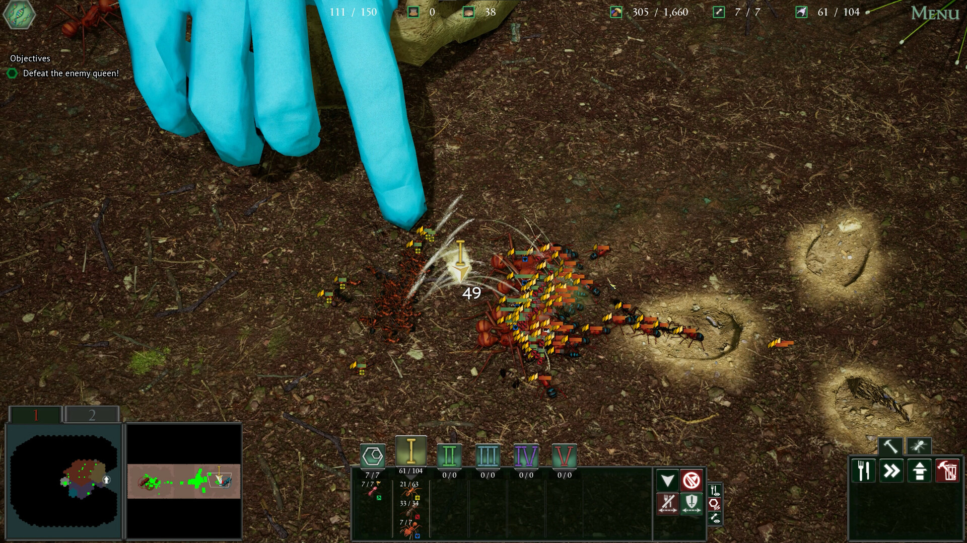 Empires of the Undergrowth Demo