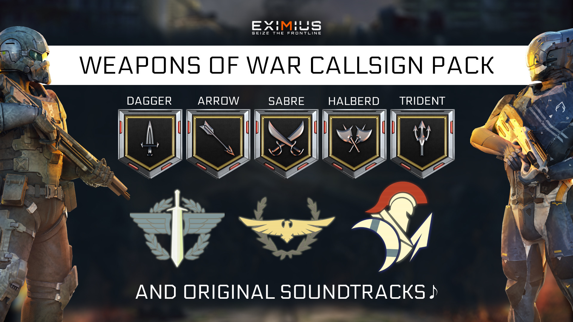 Eximius Exclusive Callsign Pack - Weapons of War
