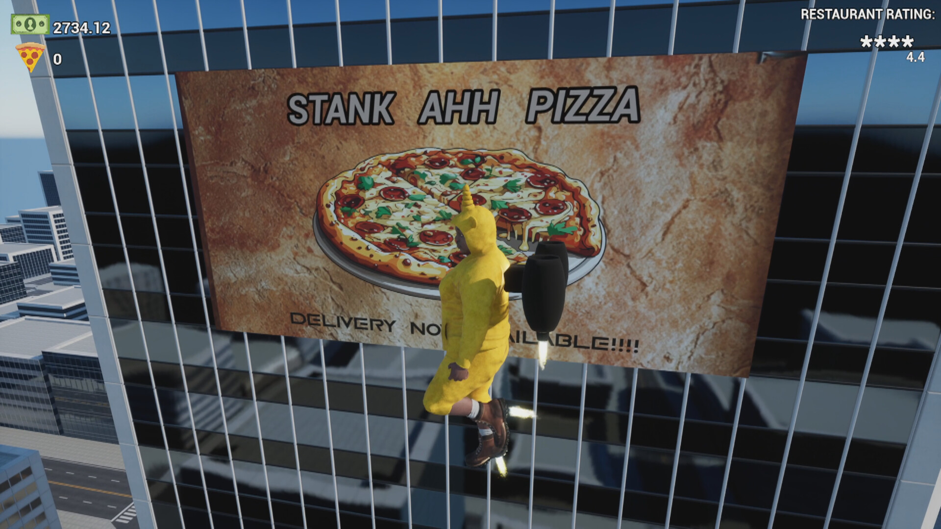 Jetpack Pizza Delivery Simulator