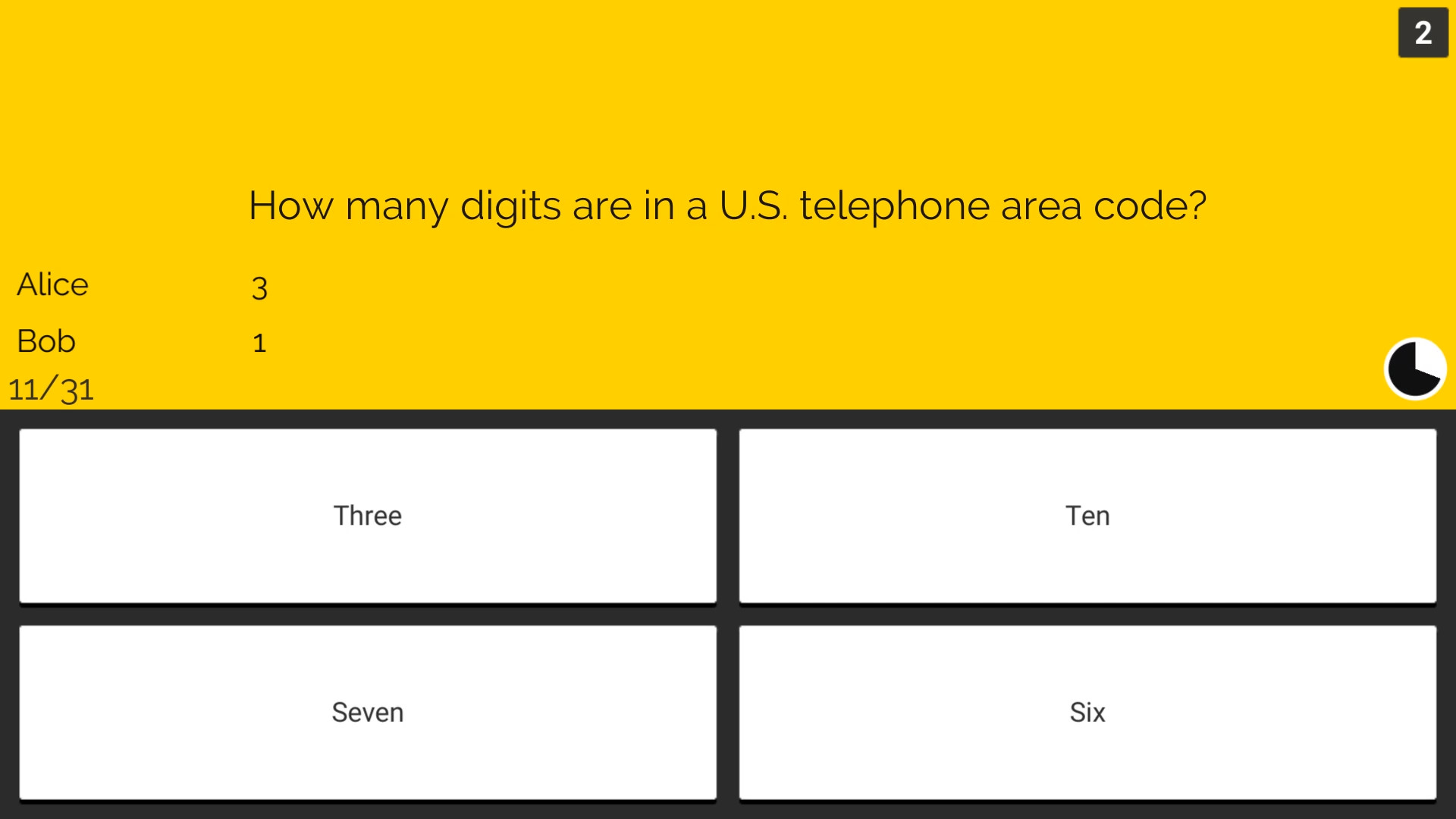 The Yellow Quiz