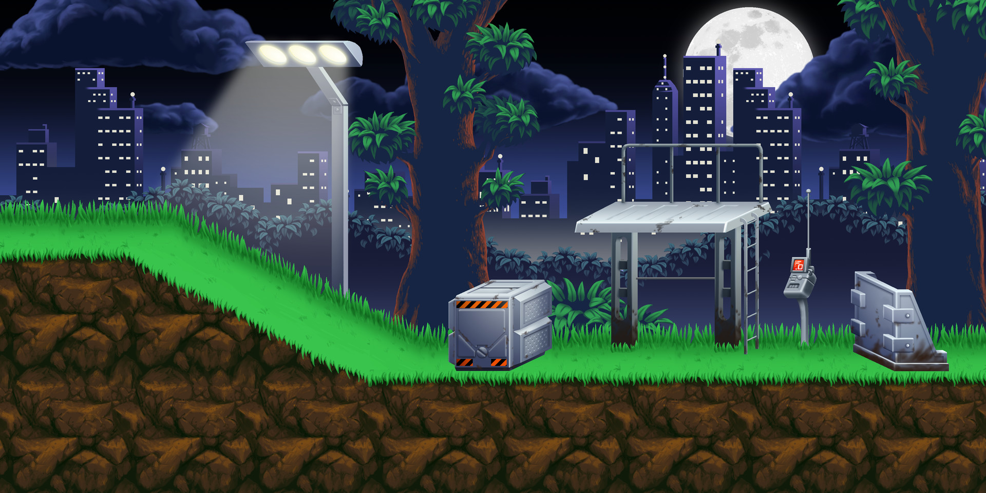 Spriter: Delta Missions Environment Pack