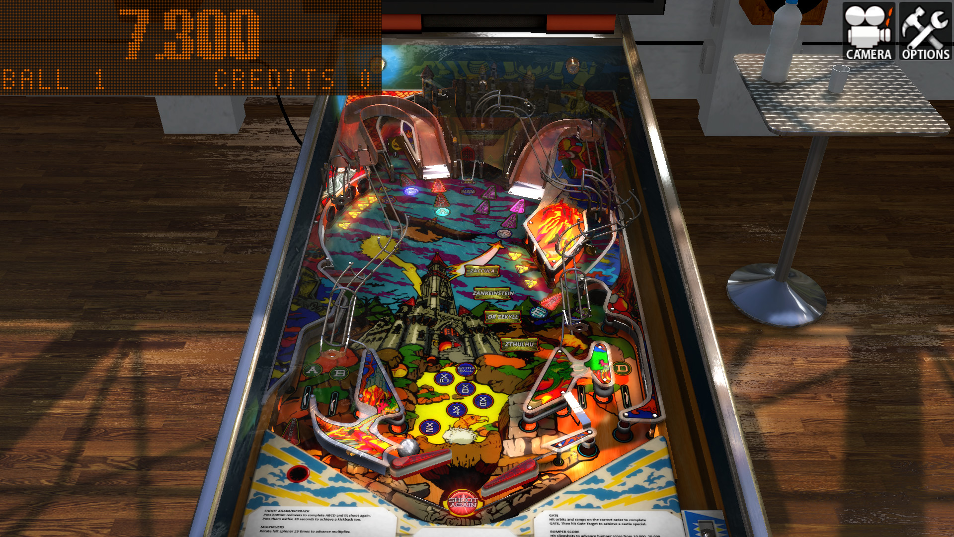 Zaccaria Pinball - Magic Castle 2017 Table
