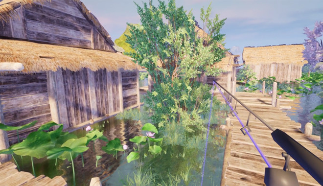 VR Fishing at Lotus Lakes