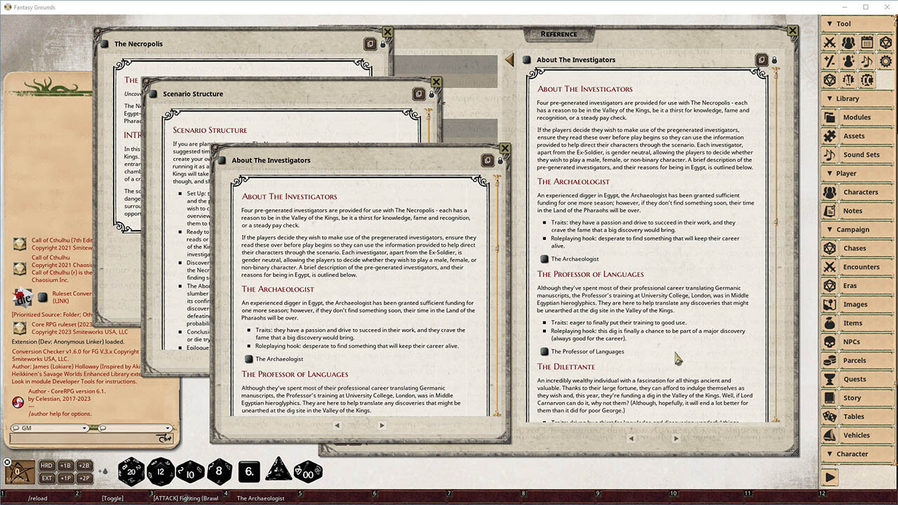 Fantasy Grounds - Gateways to Terror