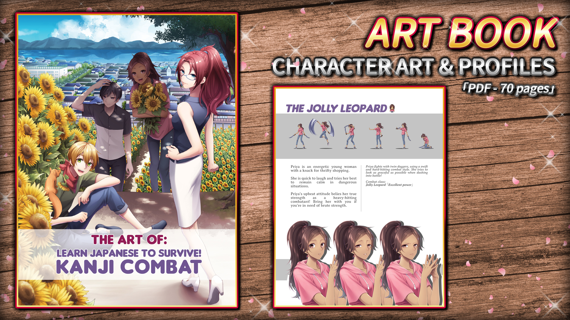 Learn Japanese To Survive! Kanji Combat - Art Book