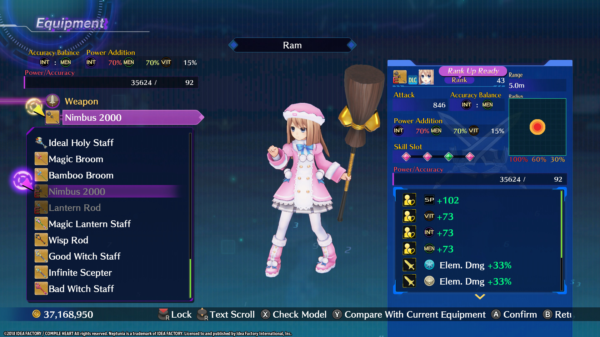 Megadimension Neptunia VIIR - 4 Goddesses Online Magician Weapon Set