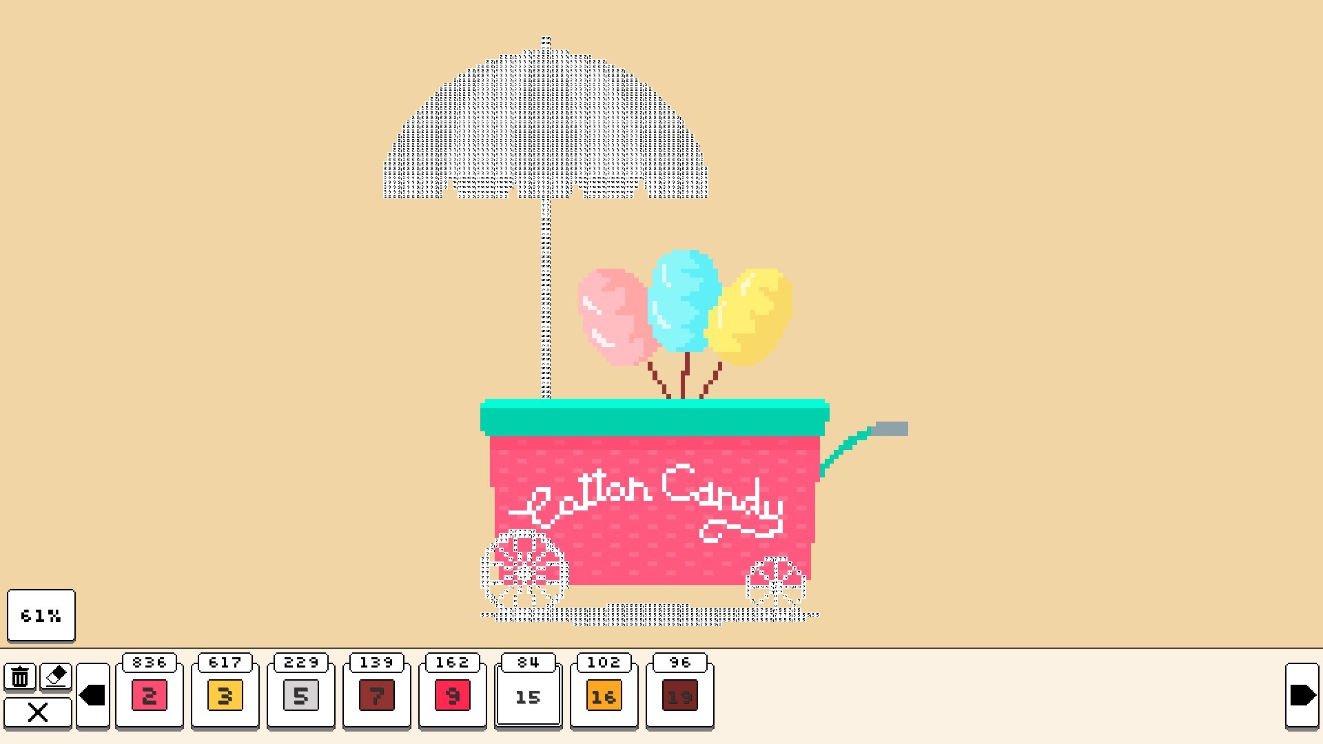 Coloring Pixels - Amusement Park Pack