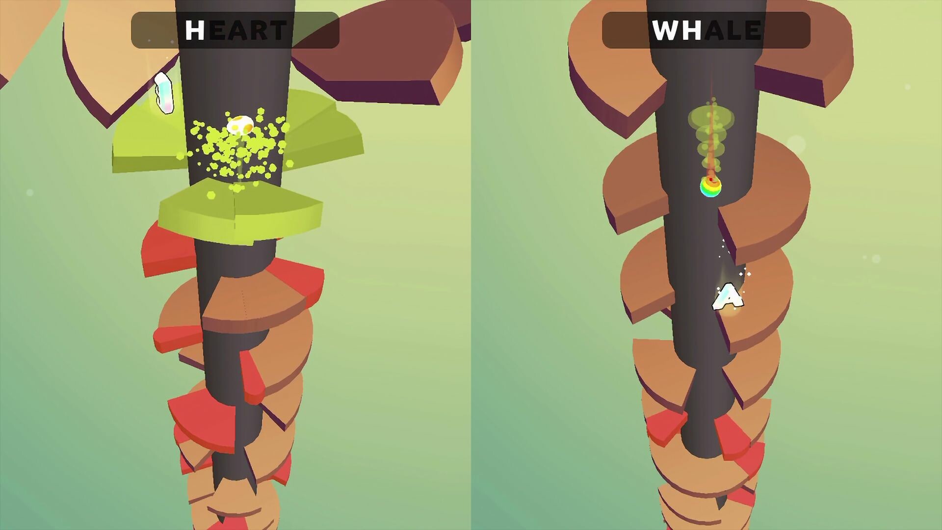 Helix Jump: Letter Madness