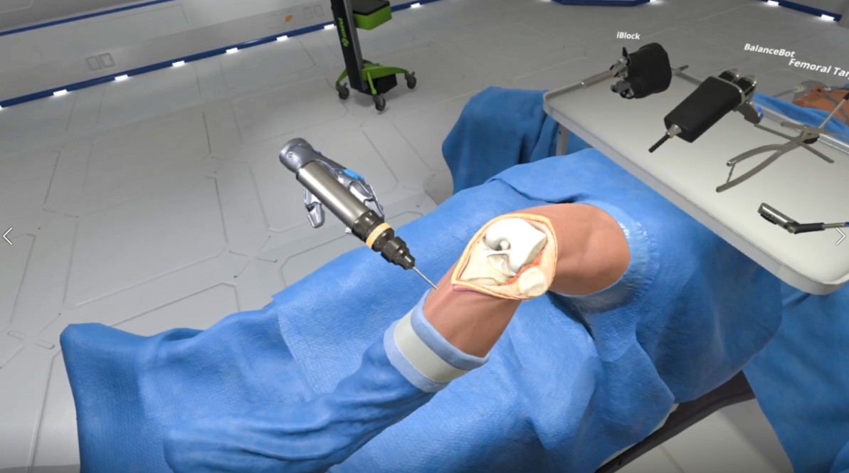 Ghost Productions: Wraith VR Total Knee Replacement Surgery Simulation