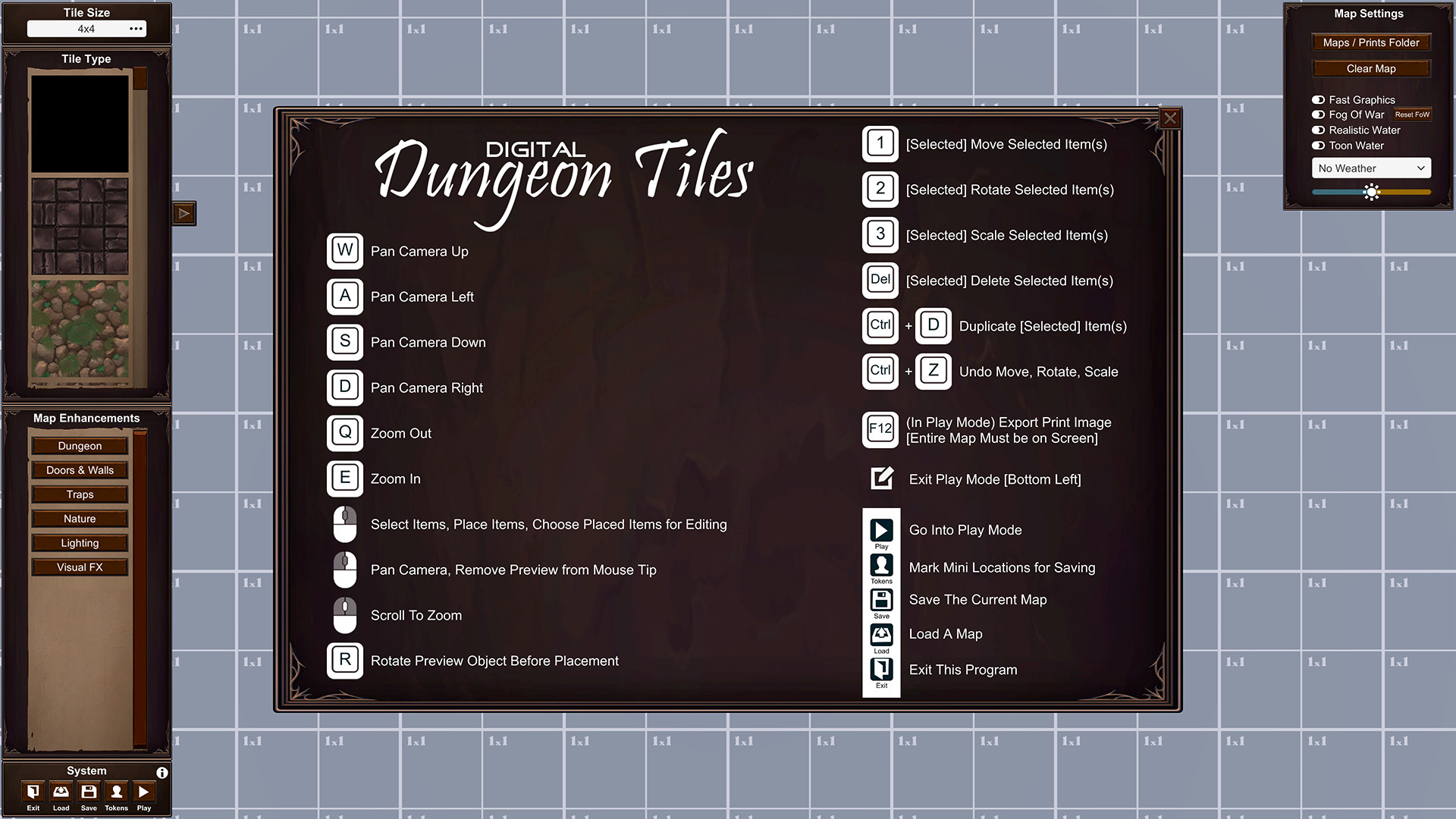 Digital Dungeon Tiles