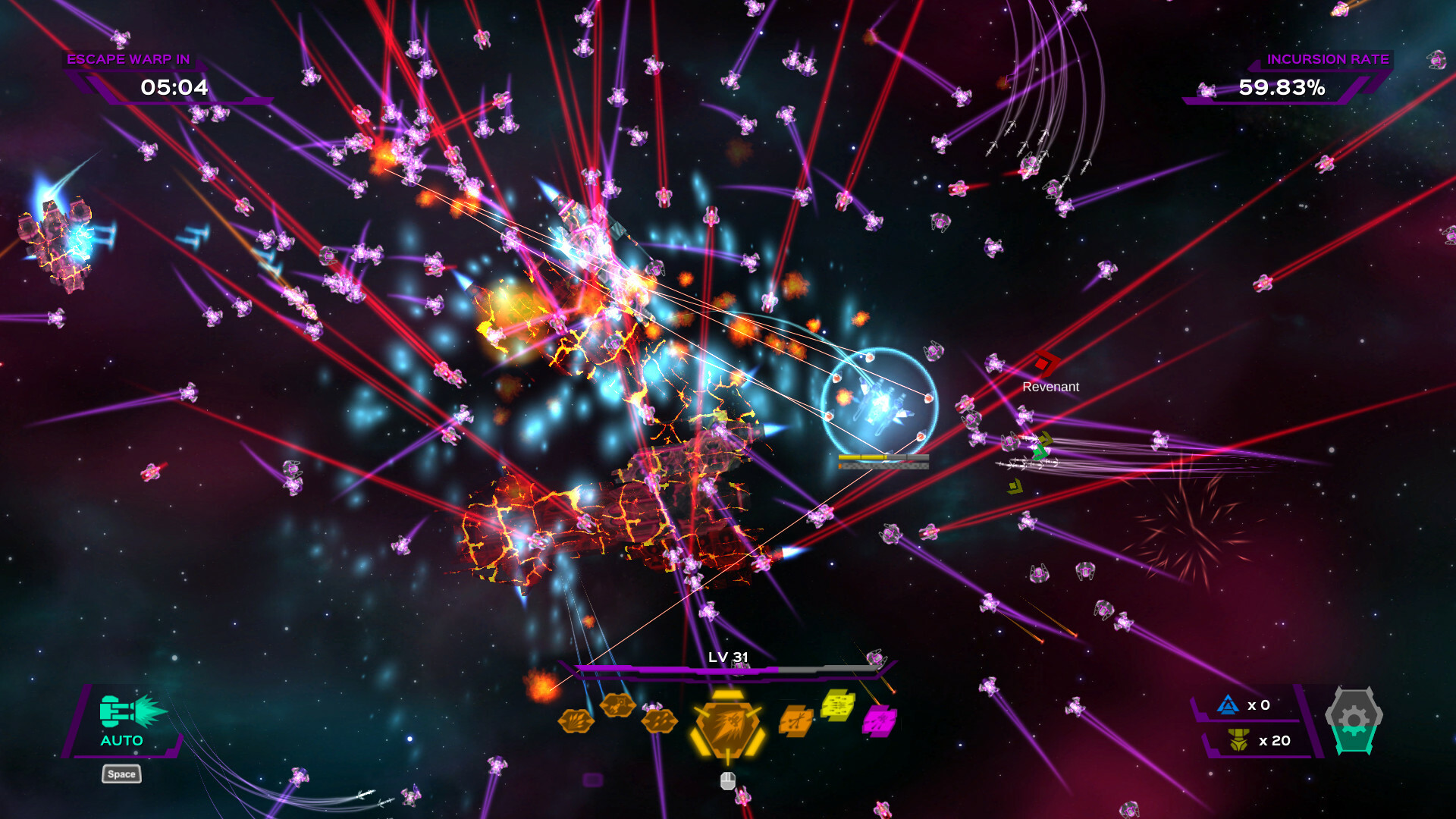 PhaigeX: Hyperspace Survivors Demo