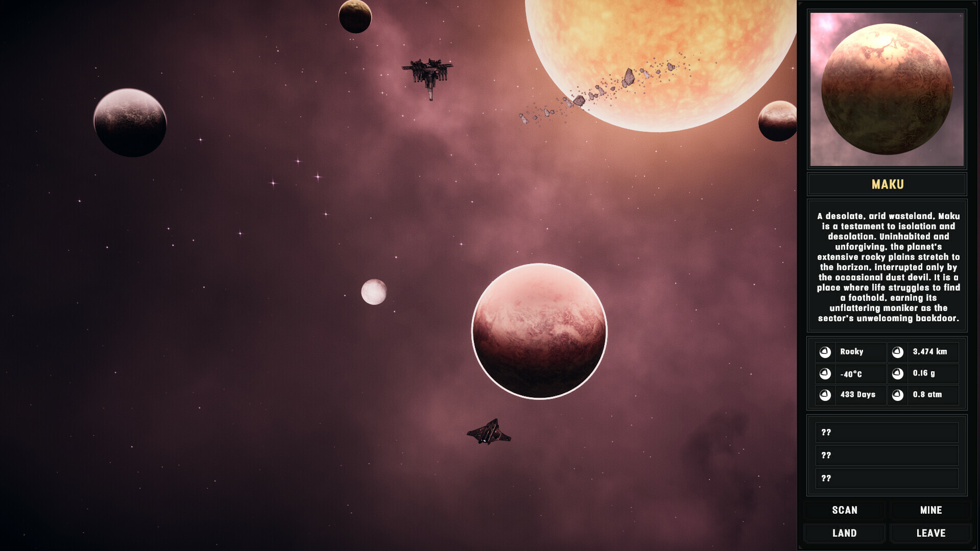 Sector Unknown Demo