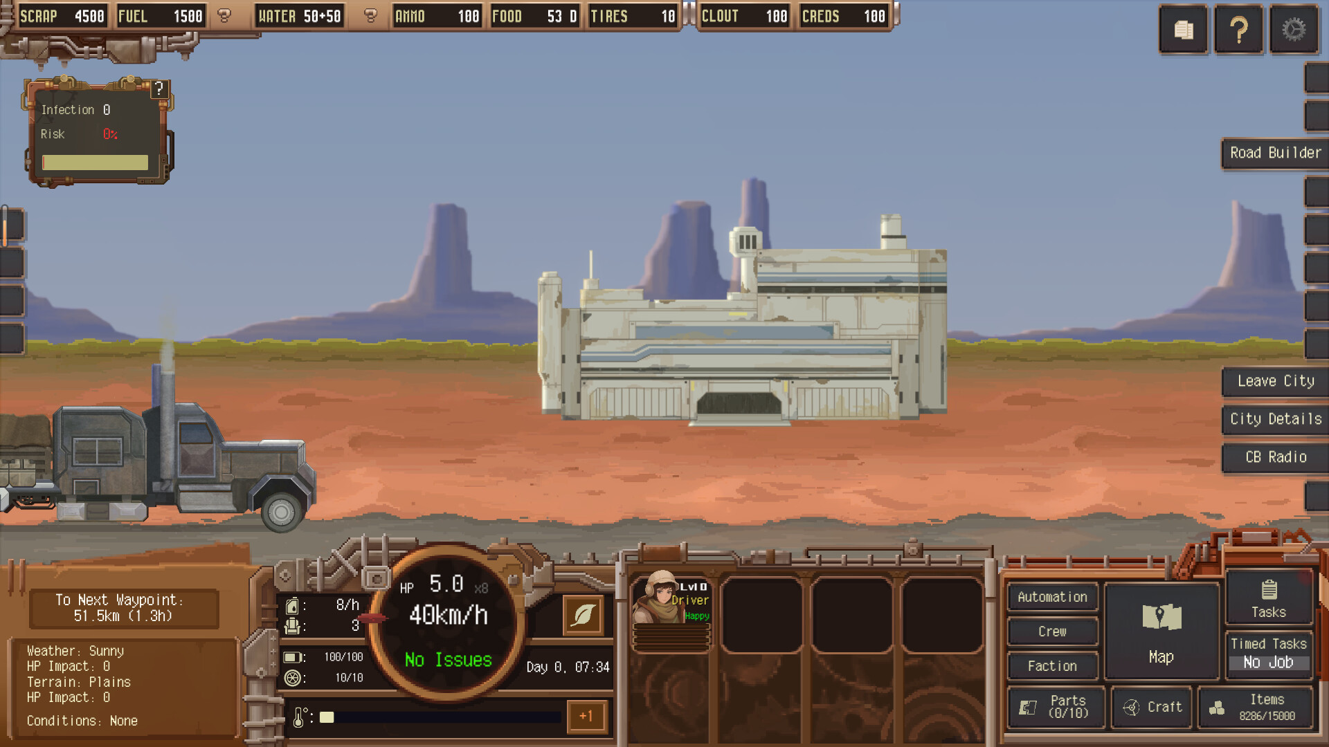 Dustland Delivery: Road Builder