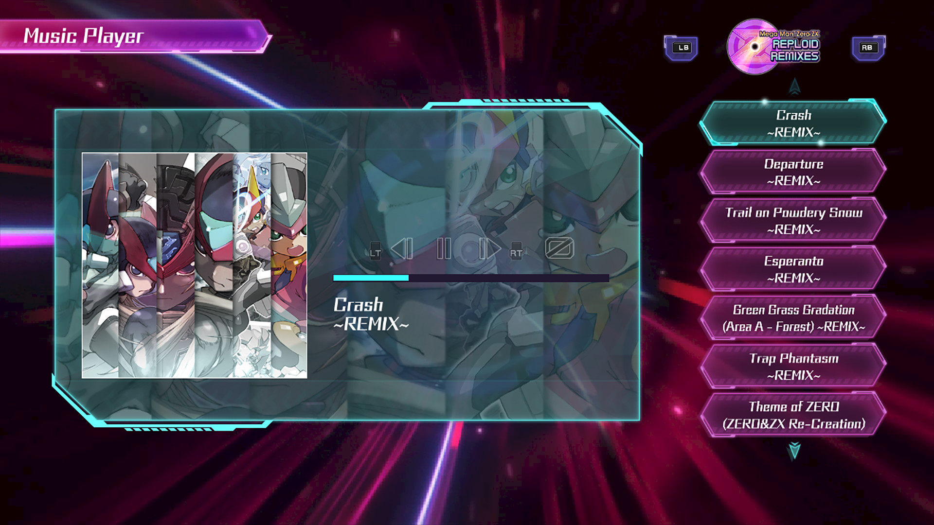 Mega Man Zero/ZX Legacy Collection - Mega Man Zero/ZX Reploid Remixes