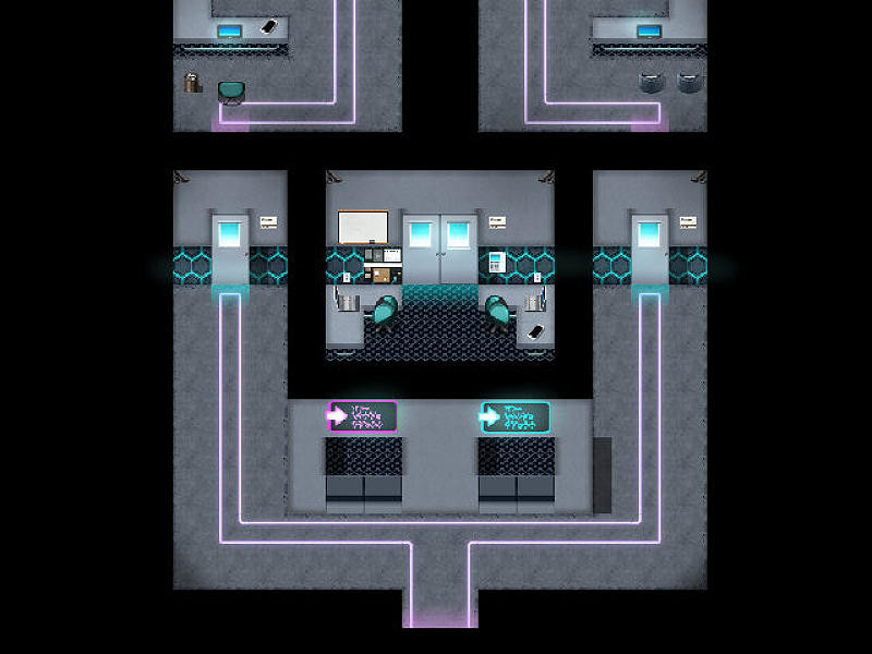 RPG Maker MV - KR Cyberpunk Tileset