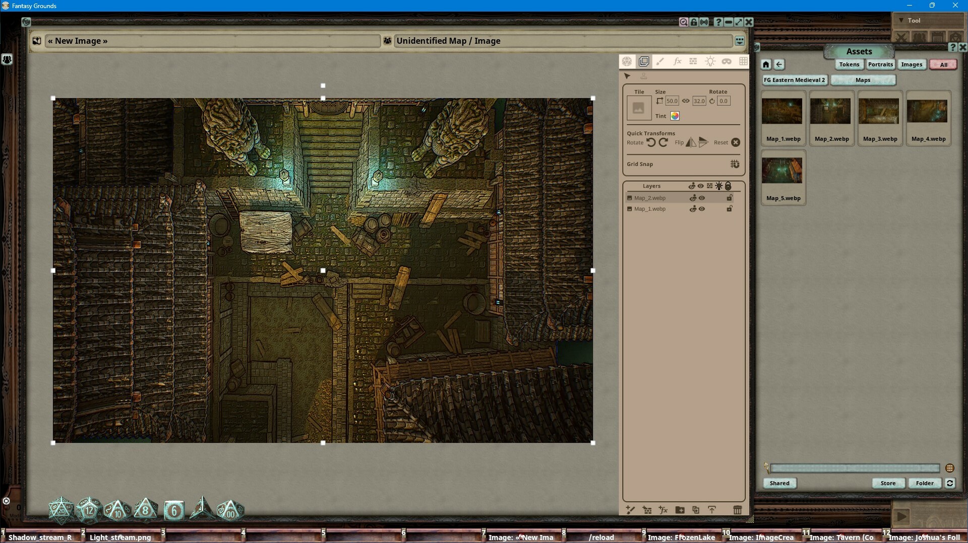 Fantasy Grounds - FG Eastern Medieval 2 Map Pack