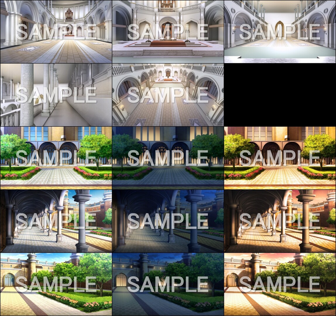 Minikle's Background CG Material Collection 