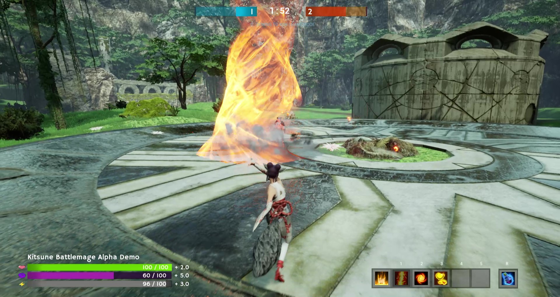 Kitsune Battlemage Demo