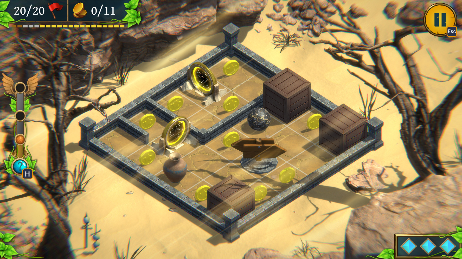 Long Ago: A Puzzle Tale