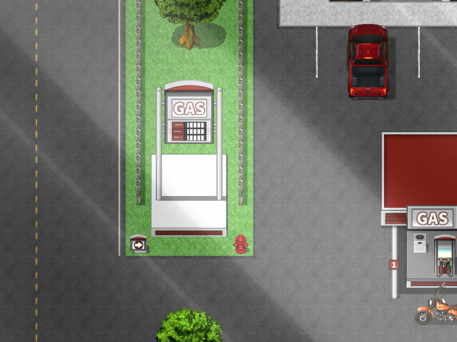 RPG Maker MV - KR Transportation Station - Cars Trucks and Gas Tileset