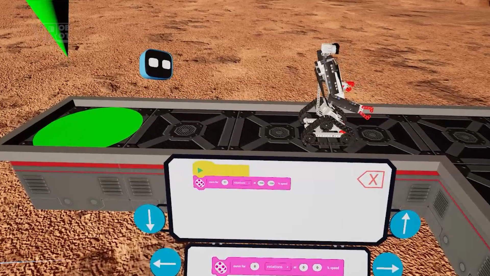 Robotics in VR (demo) Demo