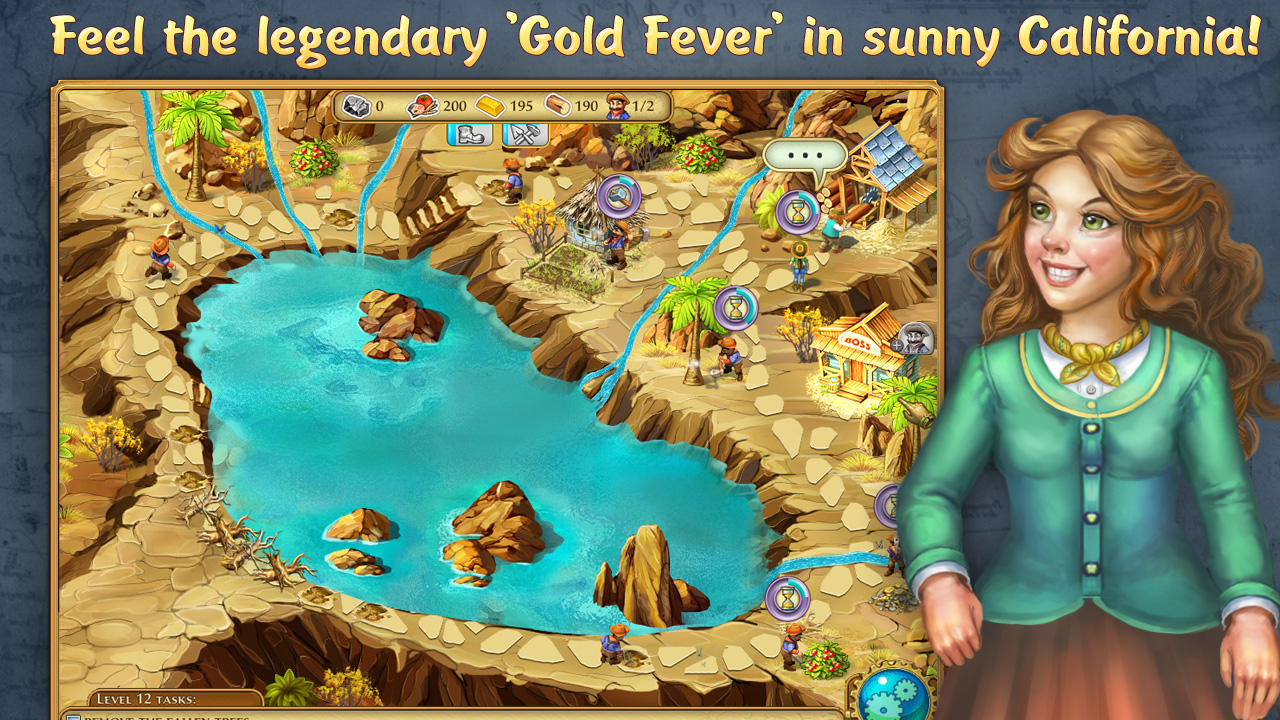 Rush for gold: California