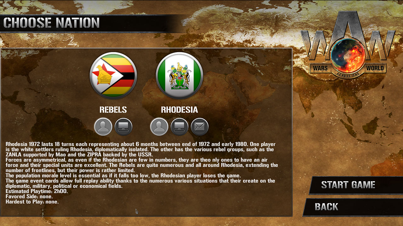 Wars Across the World: Rhodesia 1972