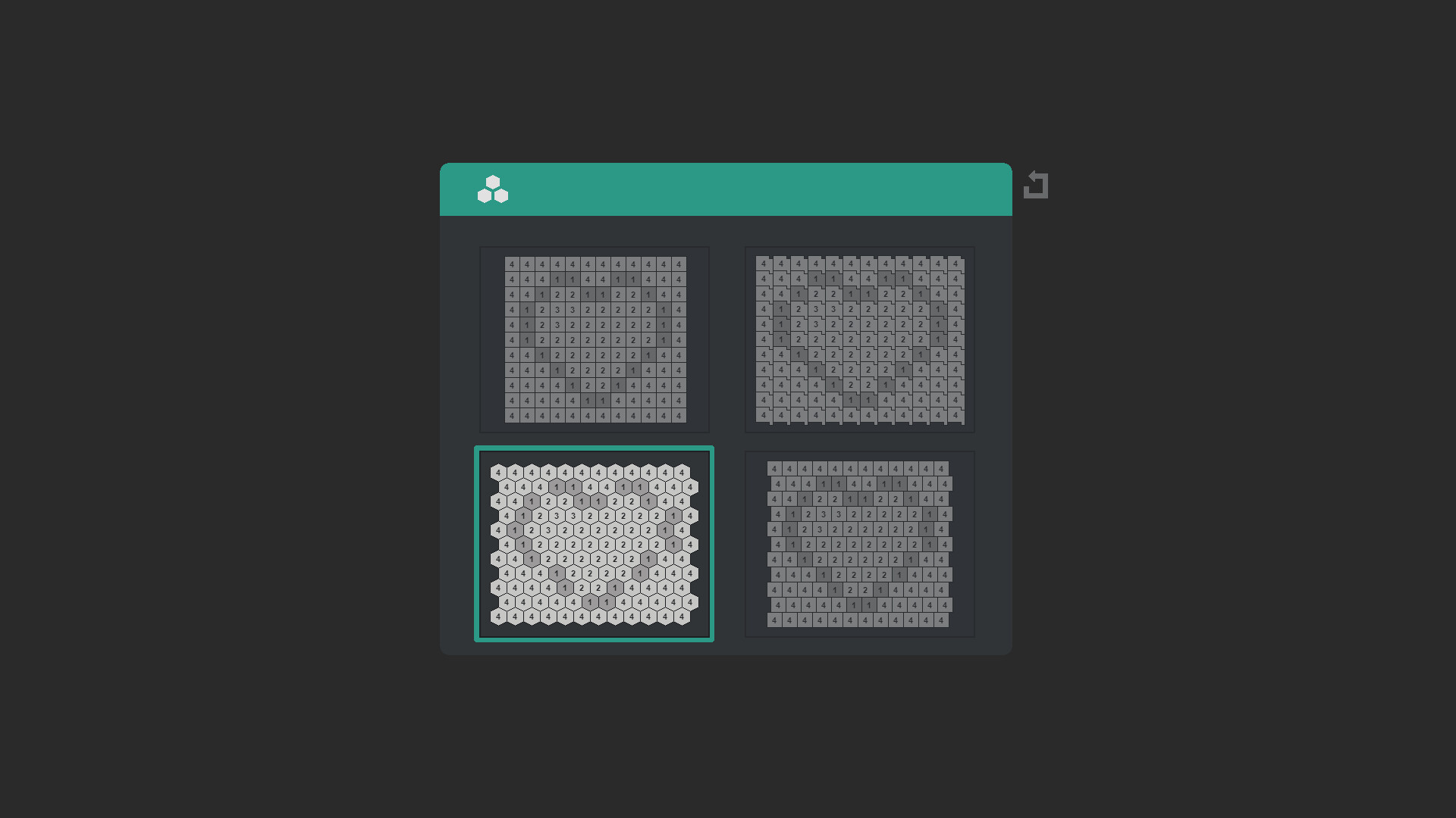 Coloring Game 4 – Mosaic Mode