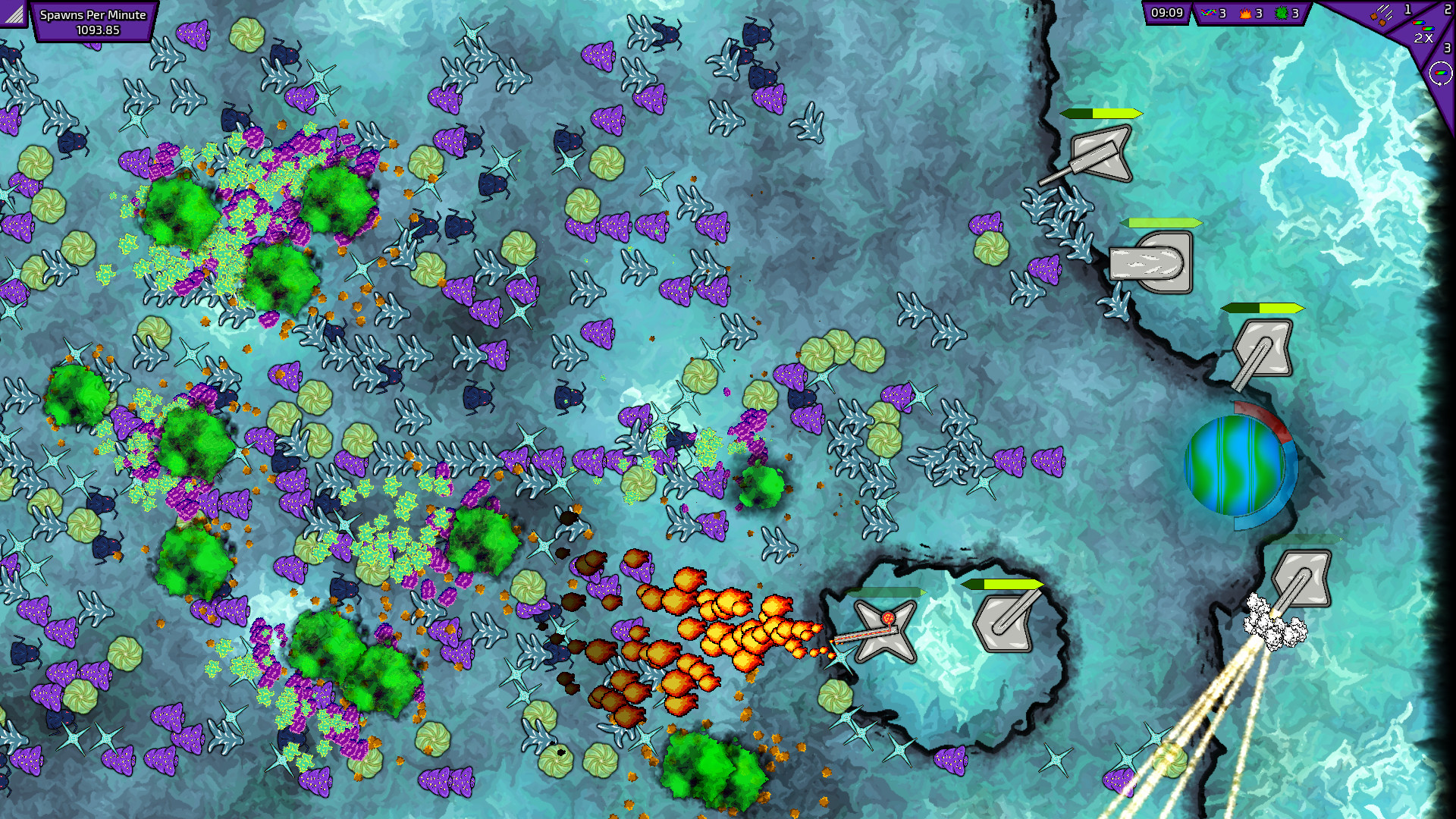 Swarming Planet