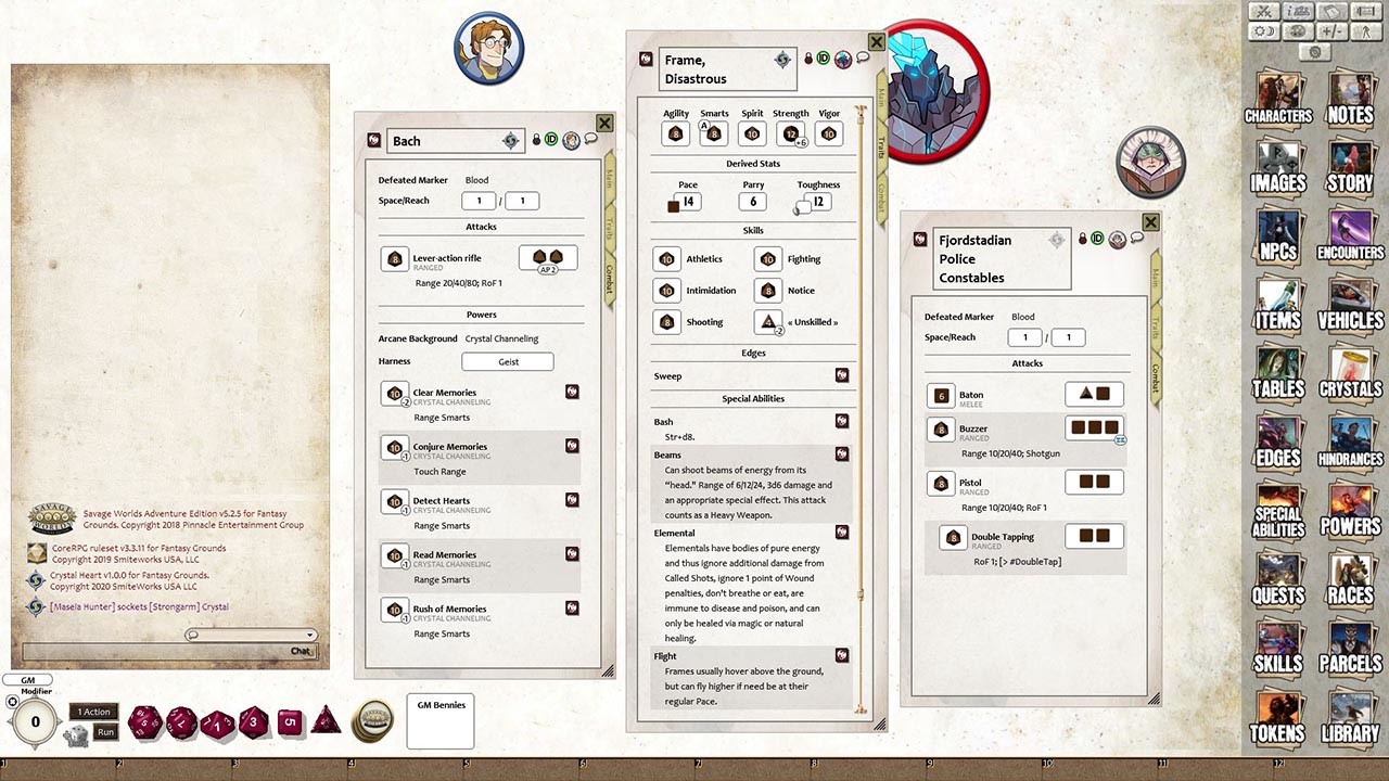 Fantasy Grounds - Crystal Heart