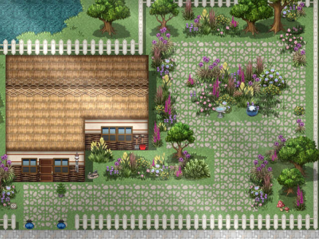 RPG Maker MZ - KR Country Cottage Tileset