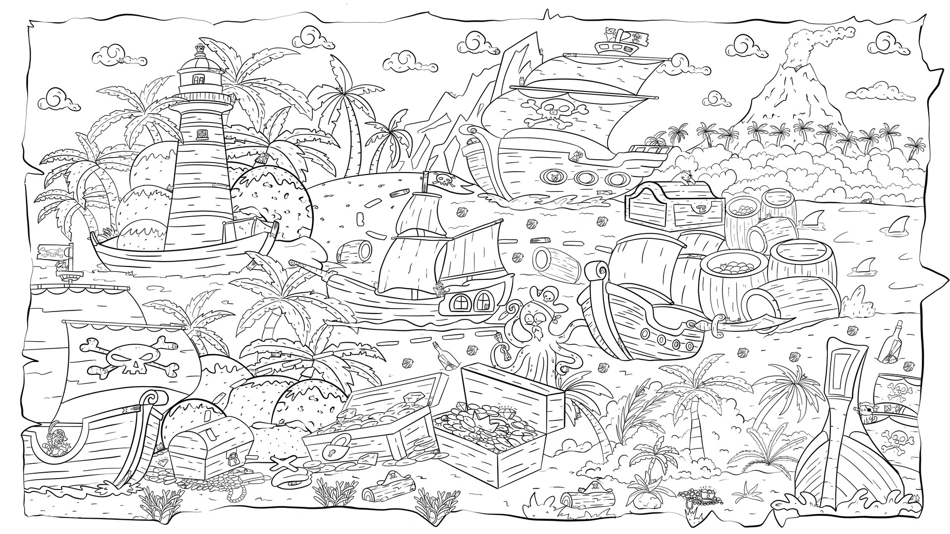 100 Pirate Cats