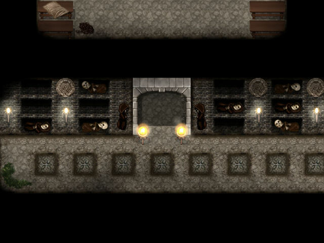 RPG Maker MZ - KR Burial Grounds - Crypt, Catacomb and Mausoleum Tileset