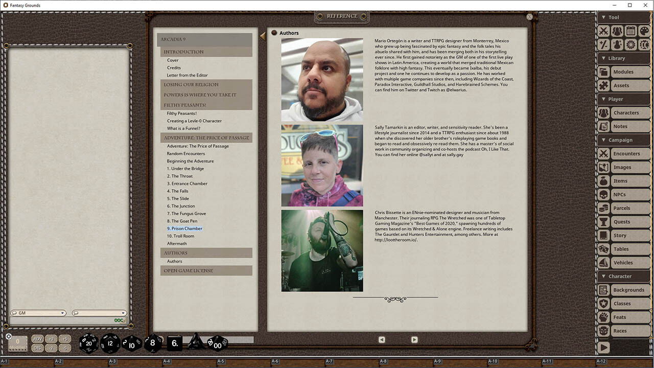 Fantasy Grounds - Arcadia Issue 009
