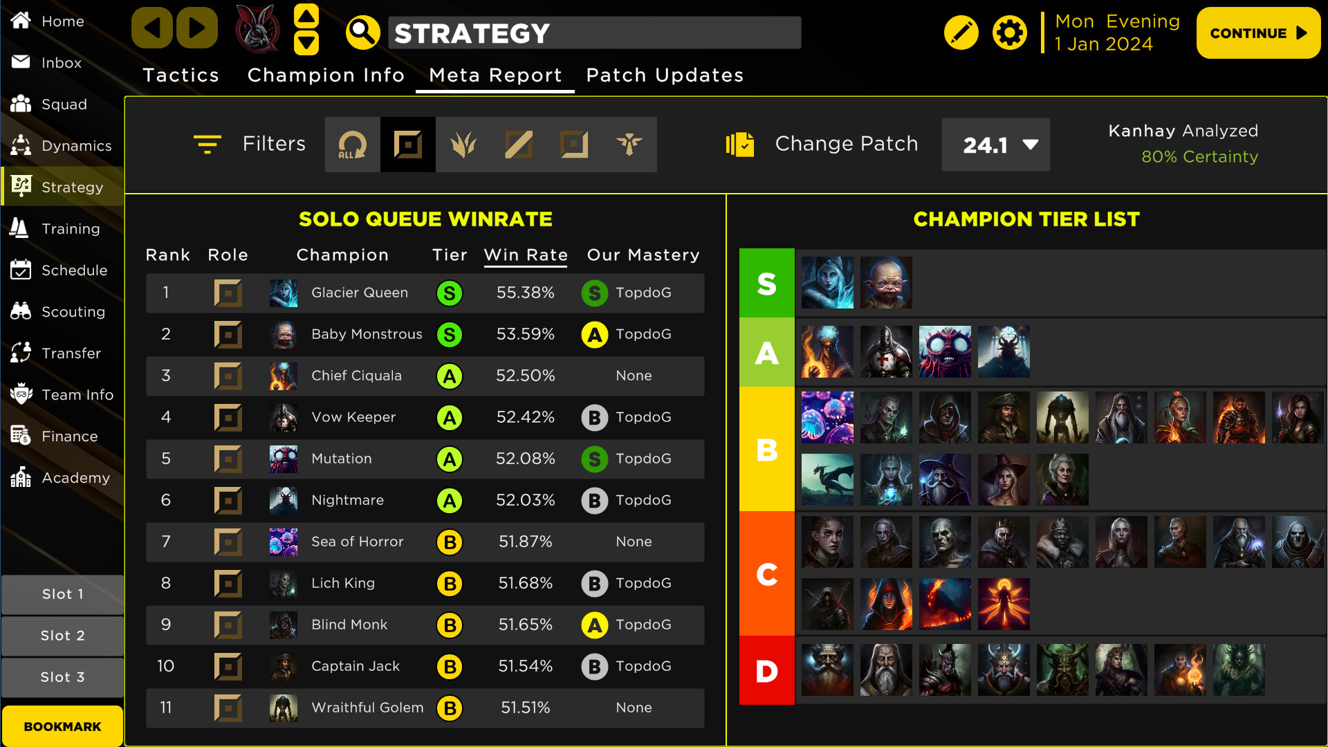 MOBA Esport Manager 23