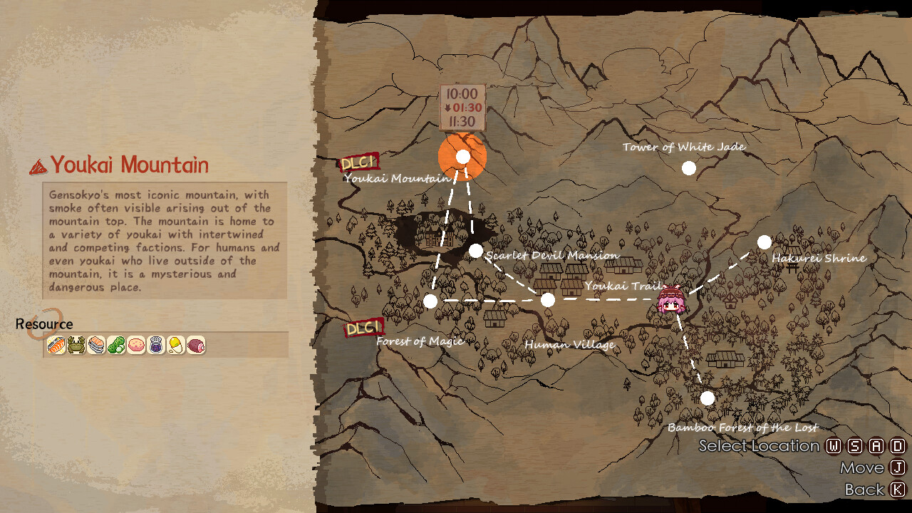 Touhou Mystia's Izakaya DLC1 Pack - Forest of Magic & Youkai Mountain
