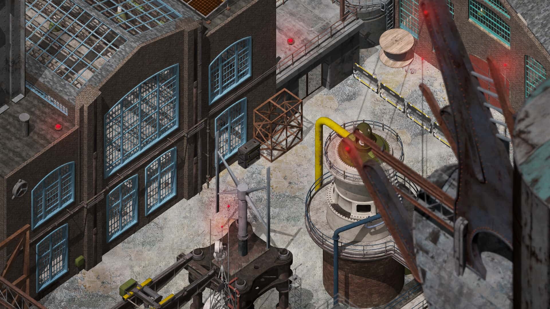 RPG Maker MZ - CyberCity Industrial Sector Tiles