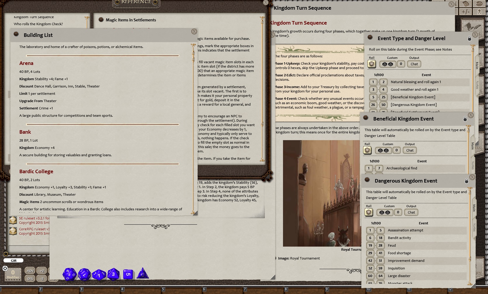 Fantasy Grounds - Kingdoms (5E)